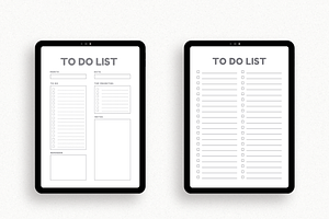 To Do List Printable Template