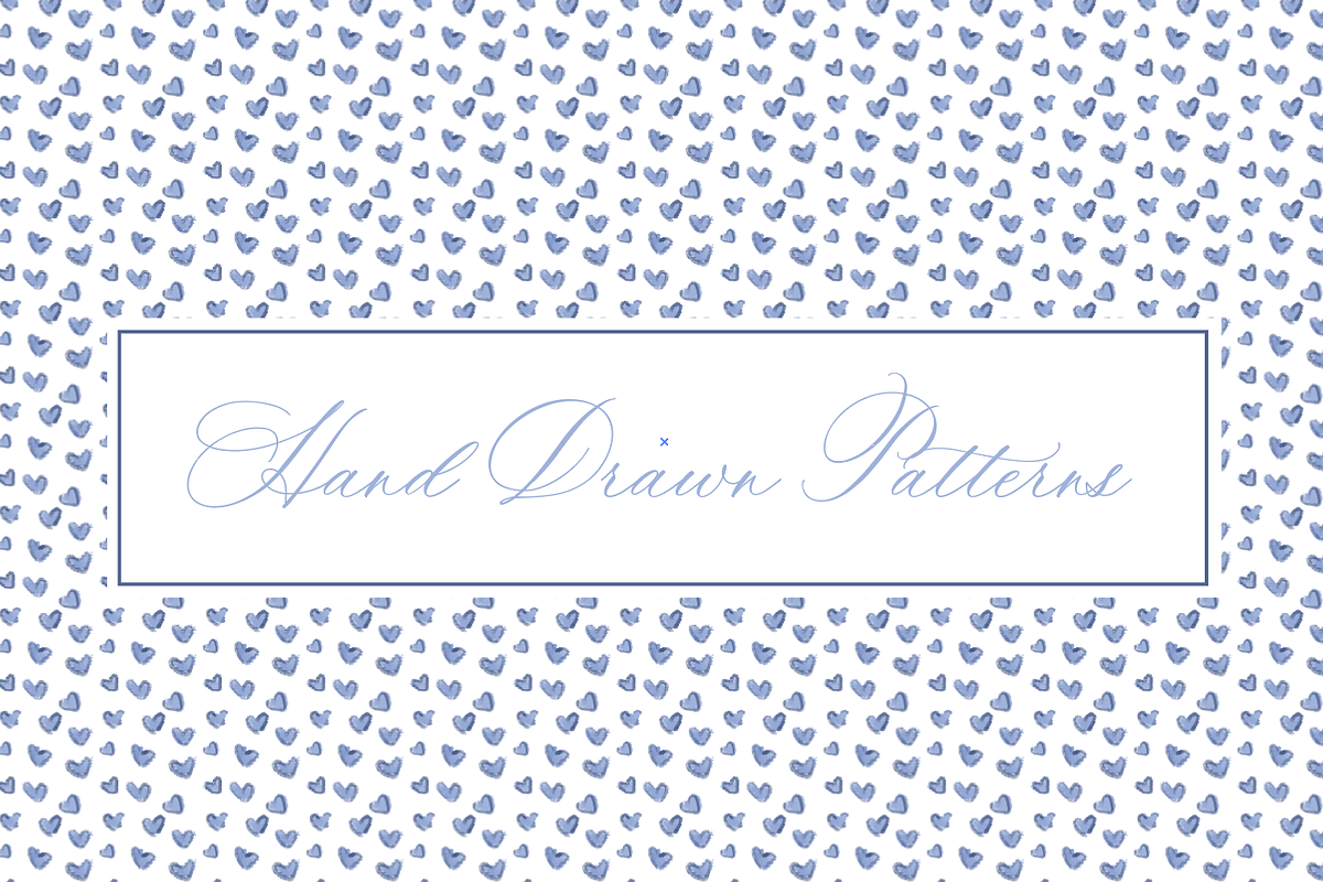 Candy and Heart Hand Drawn Pattern, a Pattern Graphic by SarahOMaryDesigns (Photo 1 of 4)