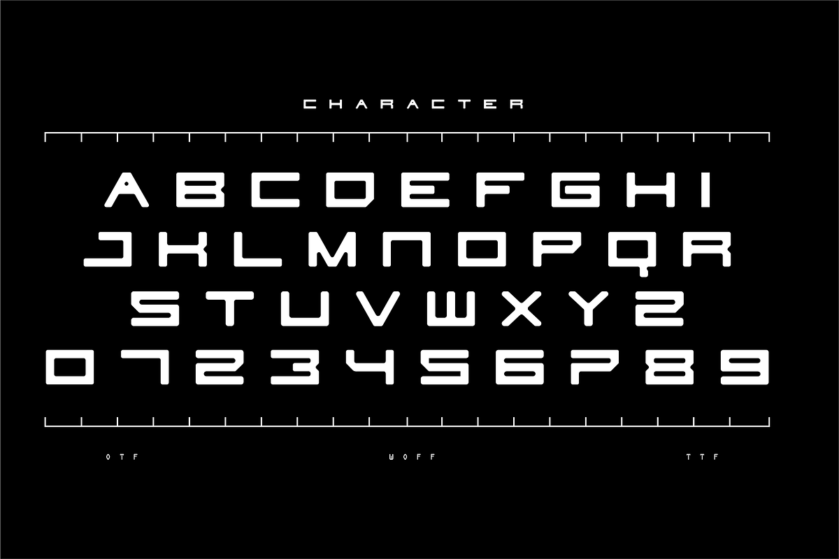Stelloyx - Futuristic Display Font, a Sans Serif Font by Typeagle (Photo 2 of 10)