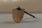 Hoe rust, an Object 3D Model by mockupzz (Thumbnail 7 of 7)