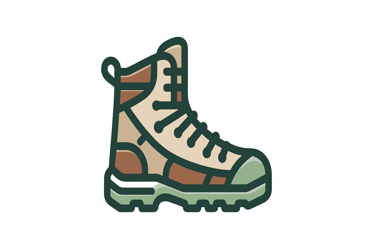 Adventure Hiking Bag Icons, an Object Graphic by yasushie (Photo 11 of 16)