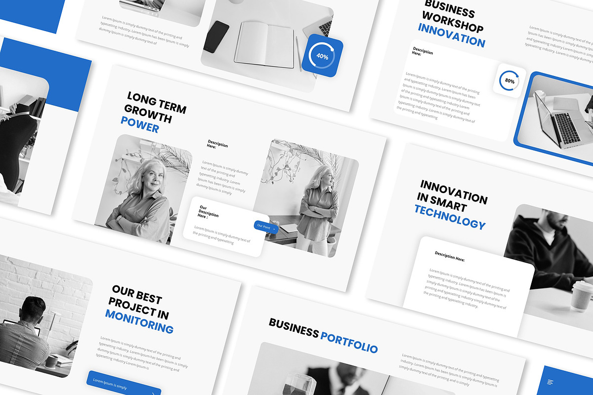Professional Business Workshop Power, a Presentation Template by Formatika Studio