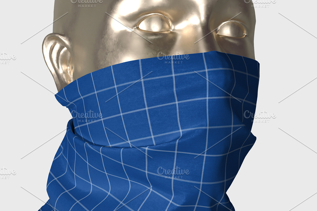 Face mask mockup 2, a Mask Mockup by Radmila (Photo 2 of 6)