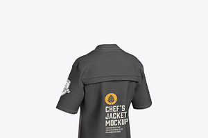 Women's Chef's Jacket Mockup