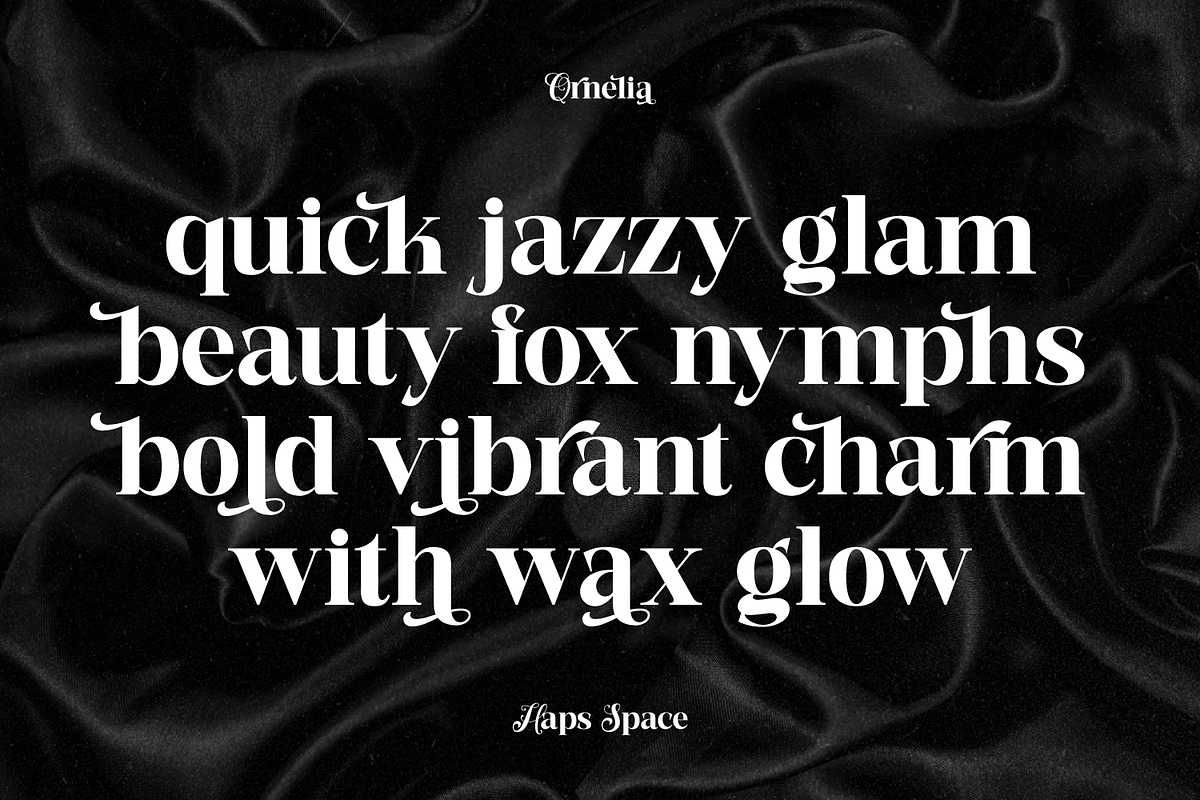 Ornelia Elegant Serif, a Serif Font by Haps Space (Photo 4 of 10)