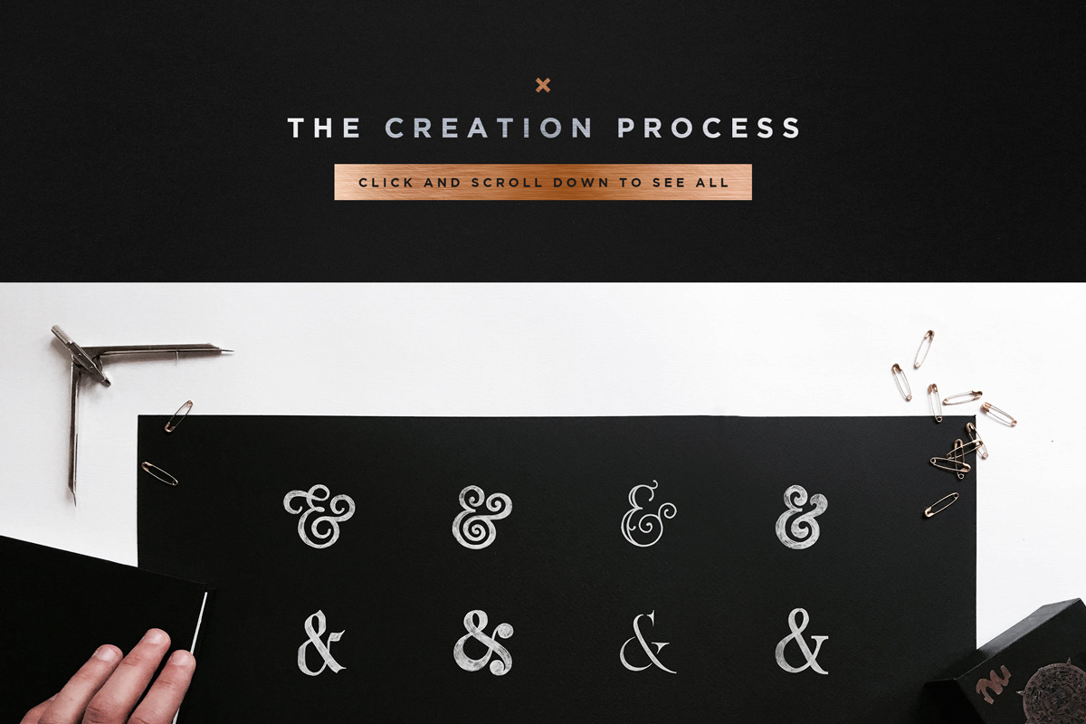 16 Ampersands Set, a Symbol Font by Foldo (Photo 10 of 10)