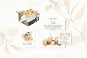 Autumn Watercolor. Cozy Season, an Illustration by Love Watercolor Store (Thumbnail 2 of 7)