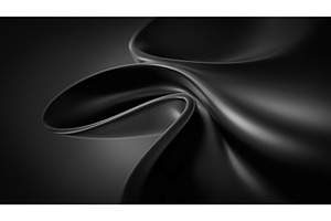 Deep Textures in Dark Grey Abstract, an Illustration by BazziBa♥