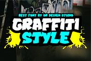 Skare Graff - Paint & Graffiti Font, a Sans Serif Font by QR Design Studio (Thumbnail 2 of 7)