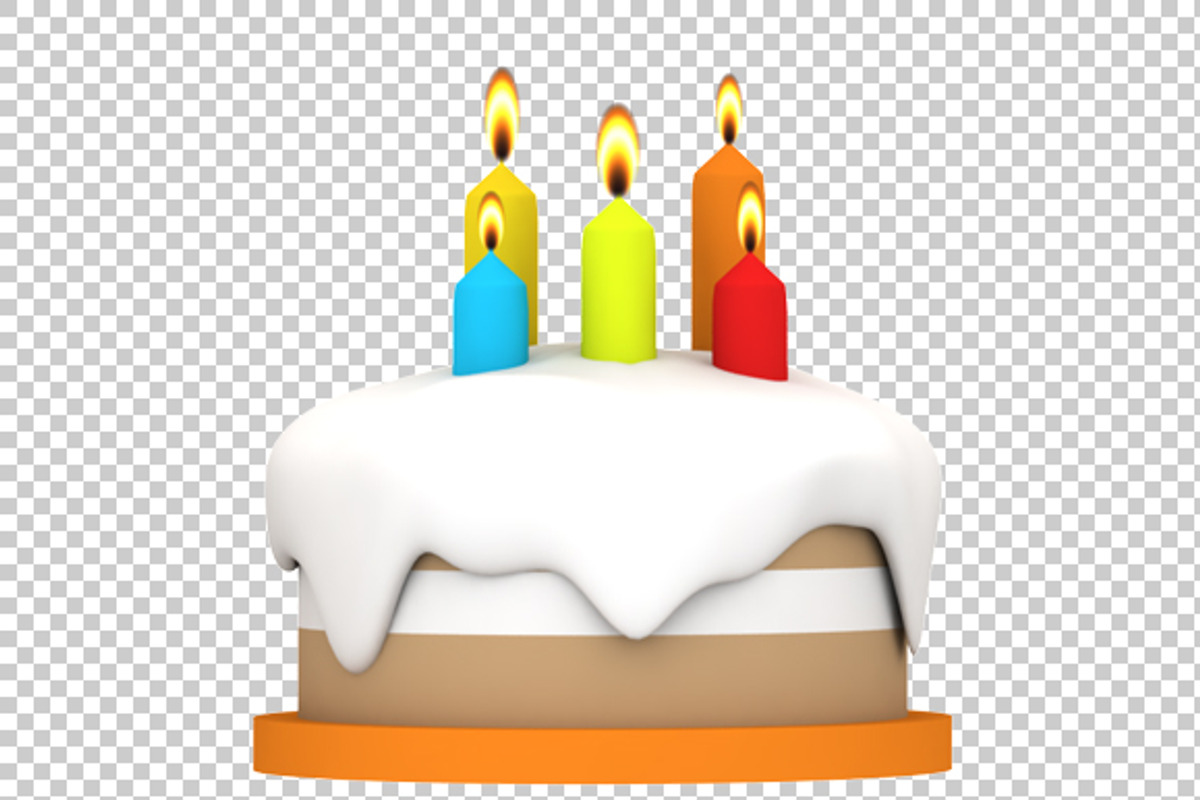 Cake - 3D Render PNG