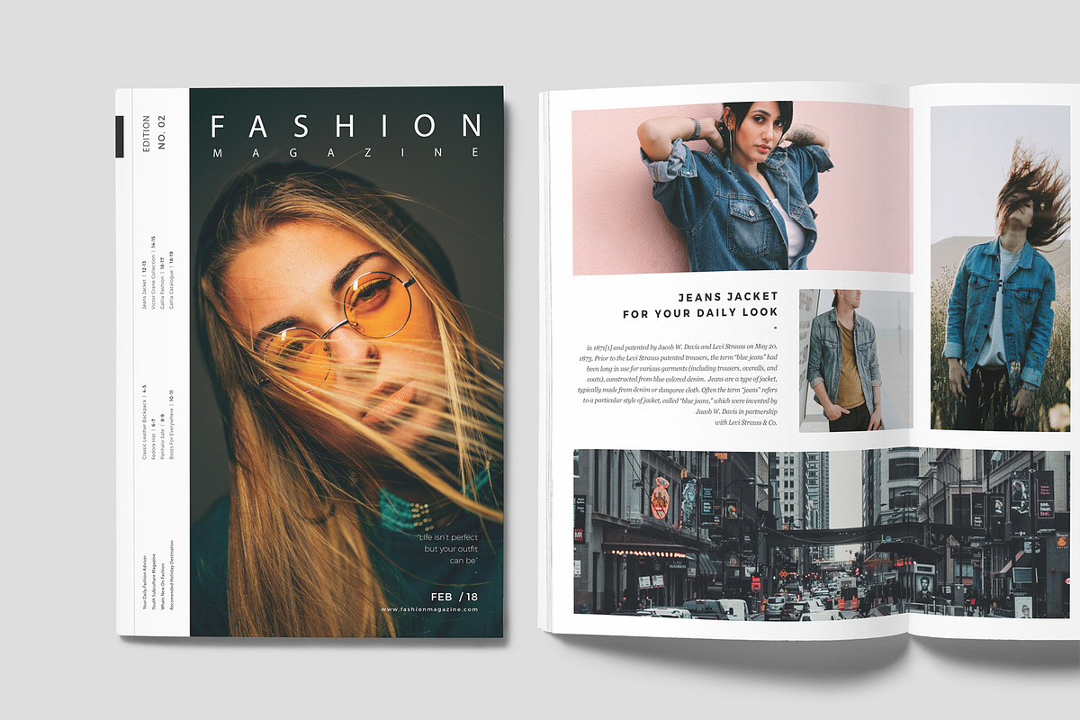 Fashion Magazine, a Magazine Template by rubirubiko (Photo 1 of 10)