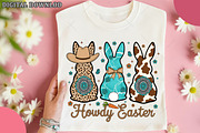 Western Cowgirl Easter Bunny Png, an Illustration by OK Design (Thumbnail 3 of 6)