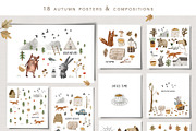 2 SEASONS | 324 elements, an Animal Illustration by Oksana Stepova (Thumbnail 5 of 17)