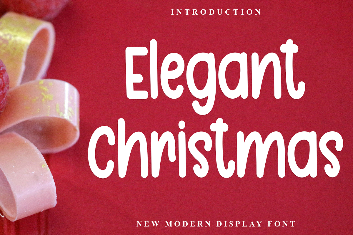 Elegant Christmas, a Serif Font by FreshTypeINK (Photo 1 of 8)