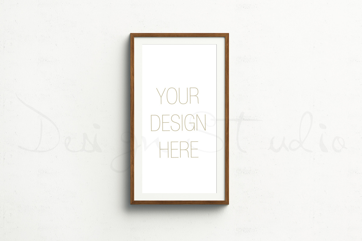 Frame mockups bundle 1;2 ratio V&H, a Print Template by HisariDS Mockup Design (Photo 3 of 6)