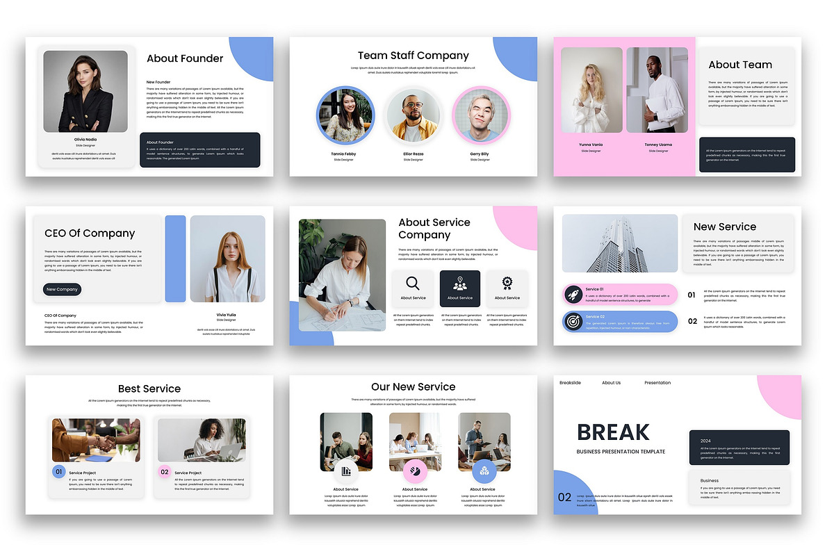Zenitzu - Business Keynote Template preview 2