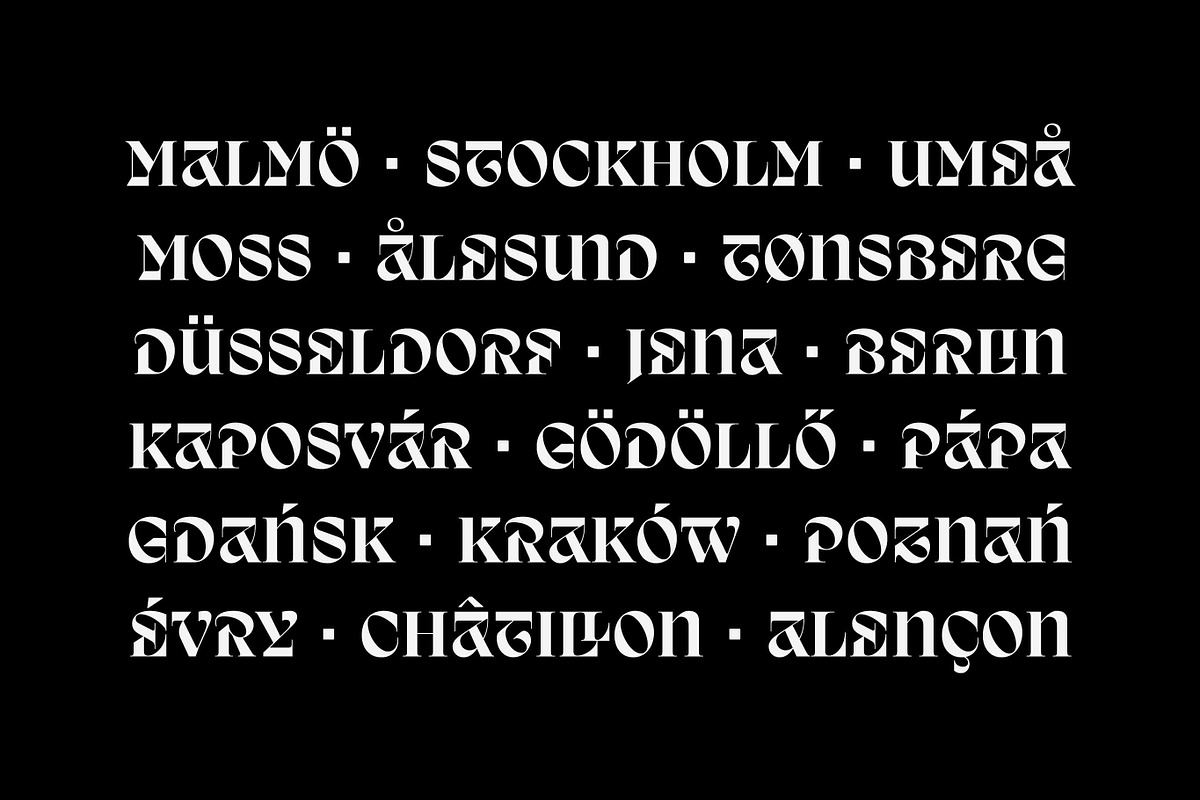 Amient – Modern Display Font, a Serif Font by Piotr Łapa (Photo 11 of 12)