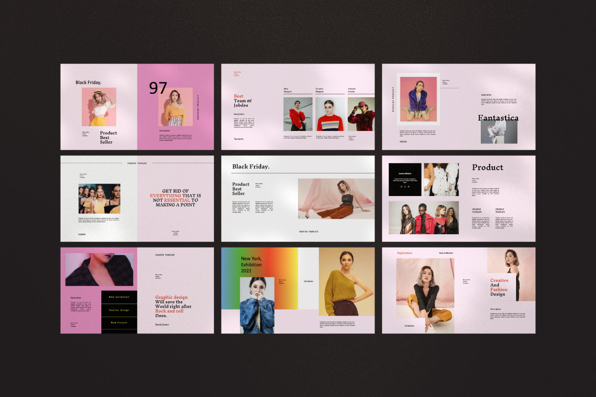 Exupery - New Trend Google Slide, a Presentation Template by Dirtytemp Studio (Photo 8 of 11)
