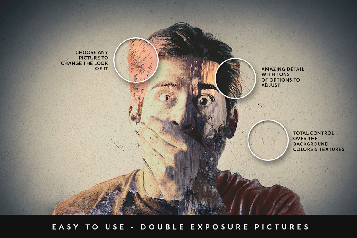Double Exposure Photo Effects Kit preview 7