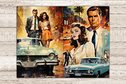 Retro Cinema Junk Journal Pages, a Person Illustration by GlamArtZhanna (Thumbnail 9 of 9)