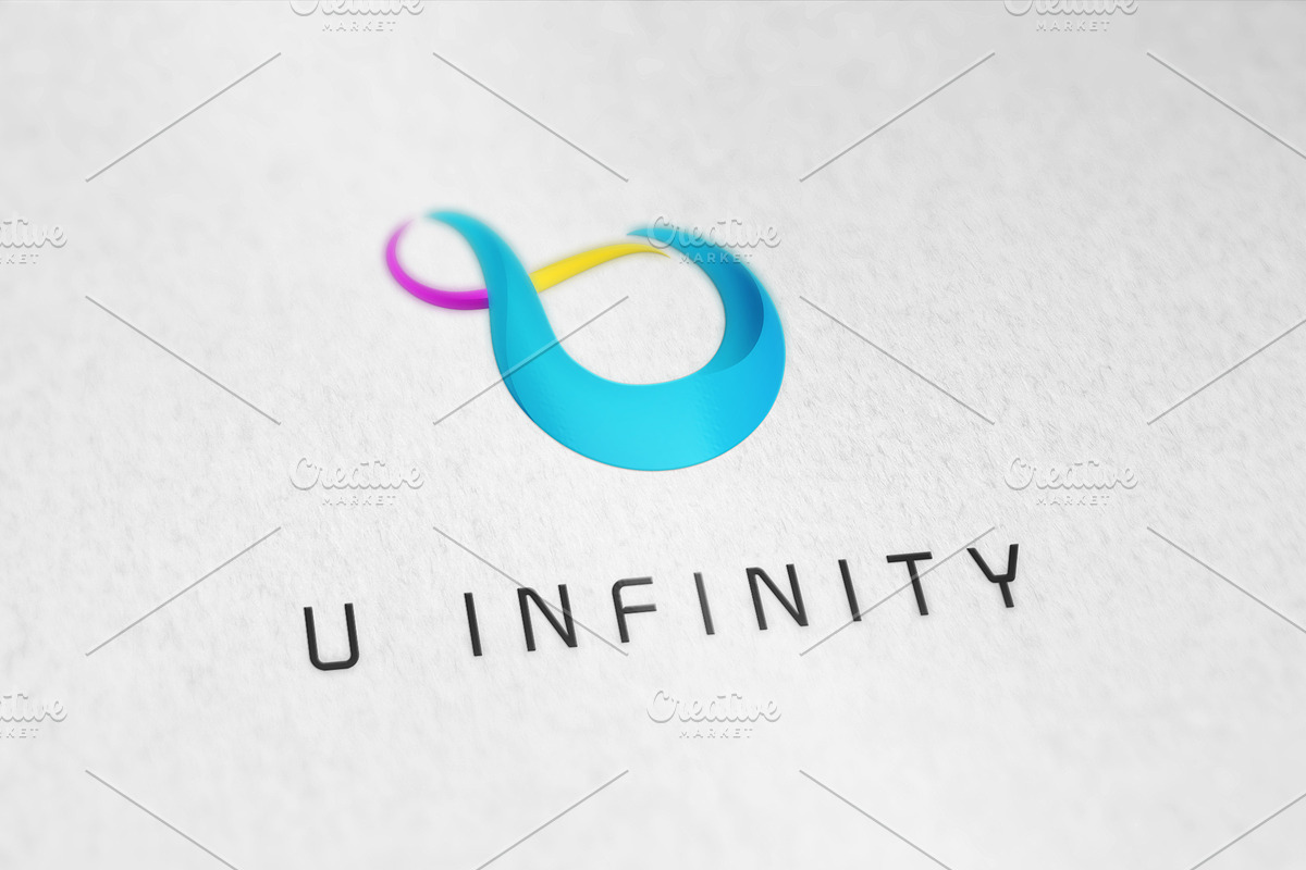 U infinity logo, a Branding & Logo Template by Piro Concept (Photo 2 of 4)