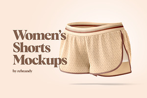 Women's Shorts Mockup