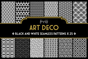 75 x Art Deco Black & White Bundle, a Pattern Graphic by Fizzy Images (Thumbnail 3 of 4)