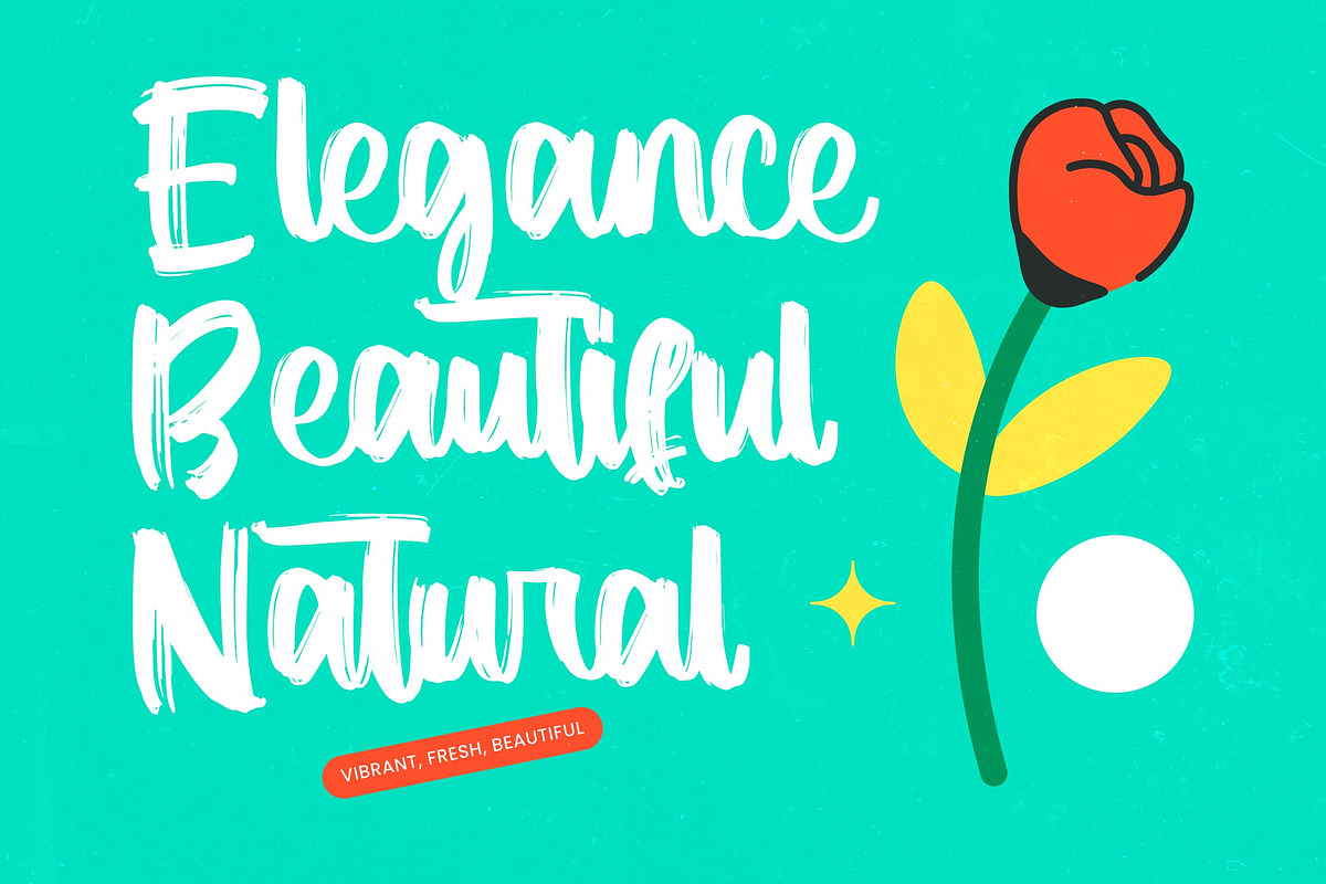 Manlight Sectarin- Modern Brush Font, a Script Font by Letterena Studios Script (Photo 15 of 20)