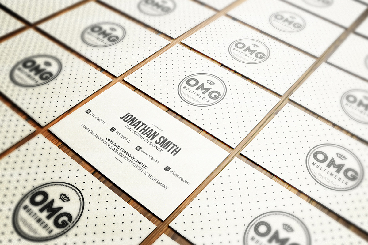 Minimal White Business Card, a Business Card Template by Marvel (Photo 2 of 6)