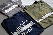 30 City Skyline Silhouettes Set 4, an Illustration by Booblgum (Thumbnail 5 of 6)