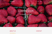 Farmers - Coming Soon Template HTML, a Websites & App Template by earthquake (Thumbnail 1 of 4)
