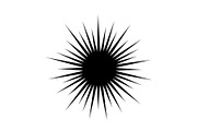 Abstract Sunburst Silhouette Set, a Graphic by hafijul (Thumbnail 2 of 11)