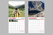 Monthly Planner 2027 (MP017-27), a Stationery Template by mikhailmorosin (Thumbnail 4 of 7)