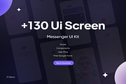 Messenger Mobile and Desktop App, an UI Kit Template by Digital_Fantasies (Thumbnail 2 of 8)