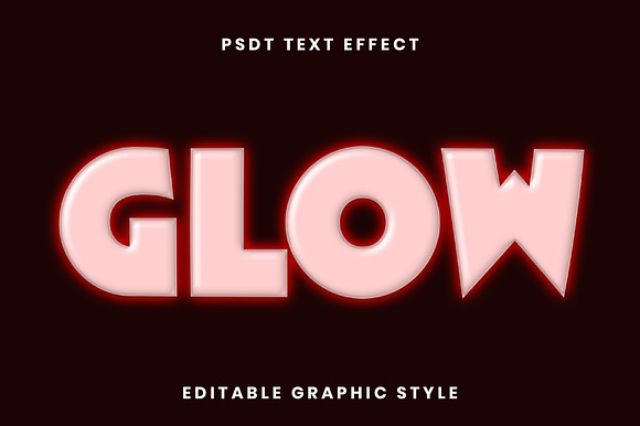 Soft Thick Text Effect preview 2