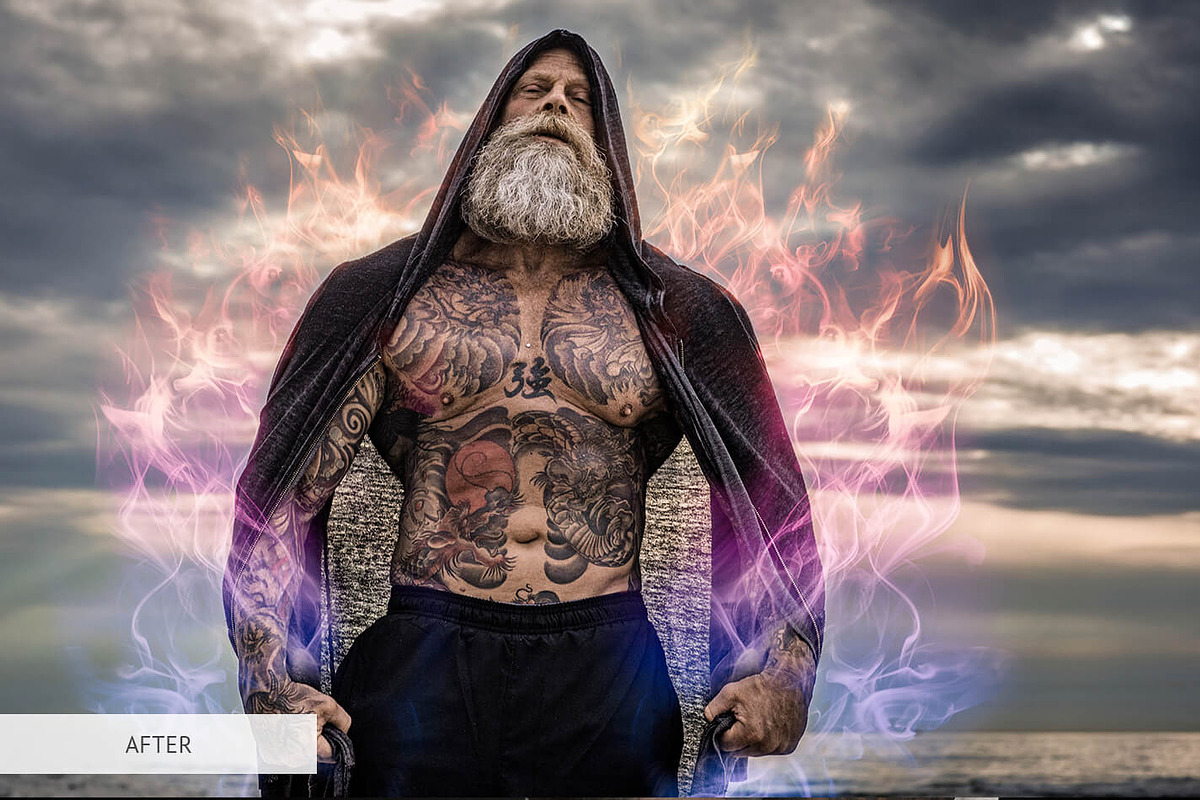 Smoke Overlays Photoshop, a Plug-in Add-On by FixThePhoto (Photo 9 of 32)