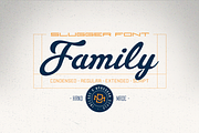 Slugger - Vintage Family Font, a Script Font by DonMarciano (Thumbnail 1 of 5)