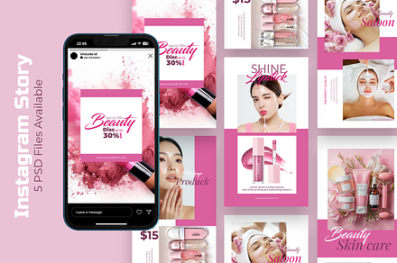 Beauty - Instagram Story Template