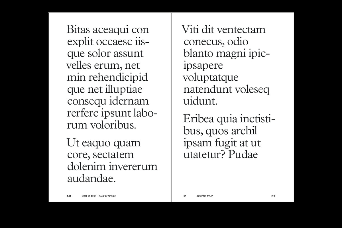 Book Template for Adobe Indesign 5"x8" preview 8
