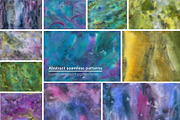 22 WATERCOLOR SEAMLESS BACKGROUNDS, a Pattern Graphic by Shusha Guna Art (Thumbnail 2 of 11)