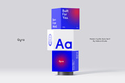 Gyra Modern Cyrillic Sans Serif Font, a Sans Serif Font by Vadovastd (Thumbnail 6 of 7)