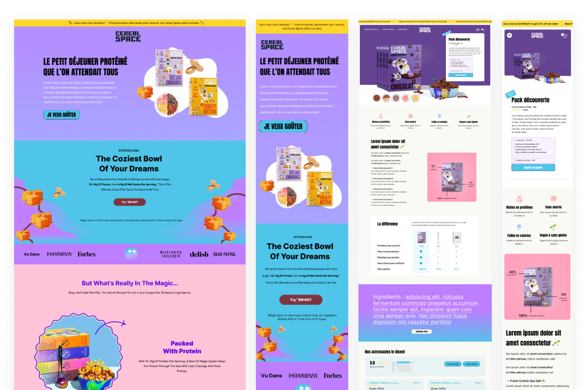 7 Sass Landing Page UI KIT, an UI Kit Template by ArtGalaxy (Photo 1 of 4)