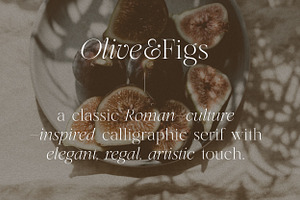 Olive And Figs - Regal Classic Serif