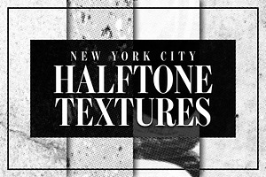 NYC Halftone Texture Pack