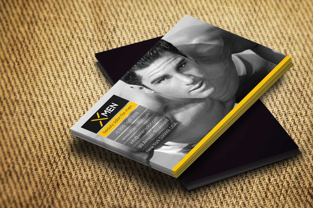 Beauty Card CM116, a Business Card Template by annozio (Photo 2 of 4)