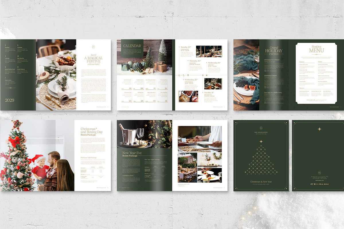 Christmas Brochure Template, a Brochure Template by BrandPacks (Photo 3 of 4)