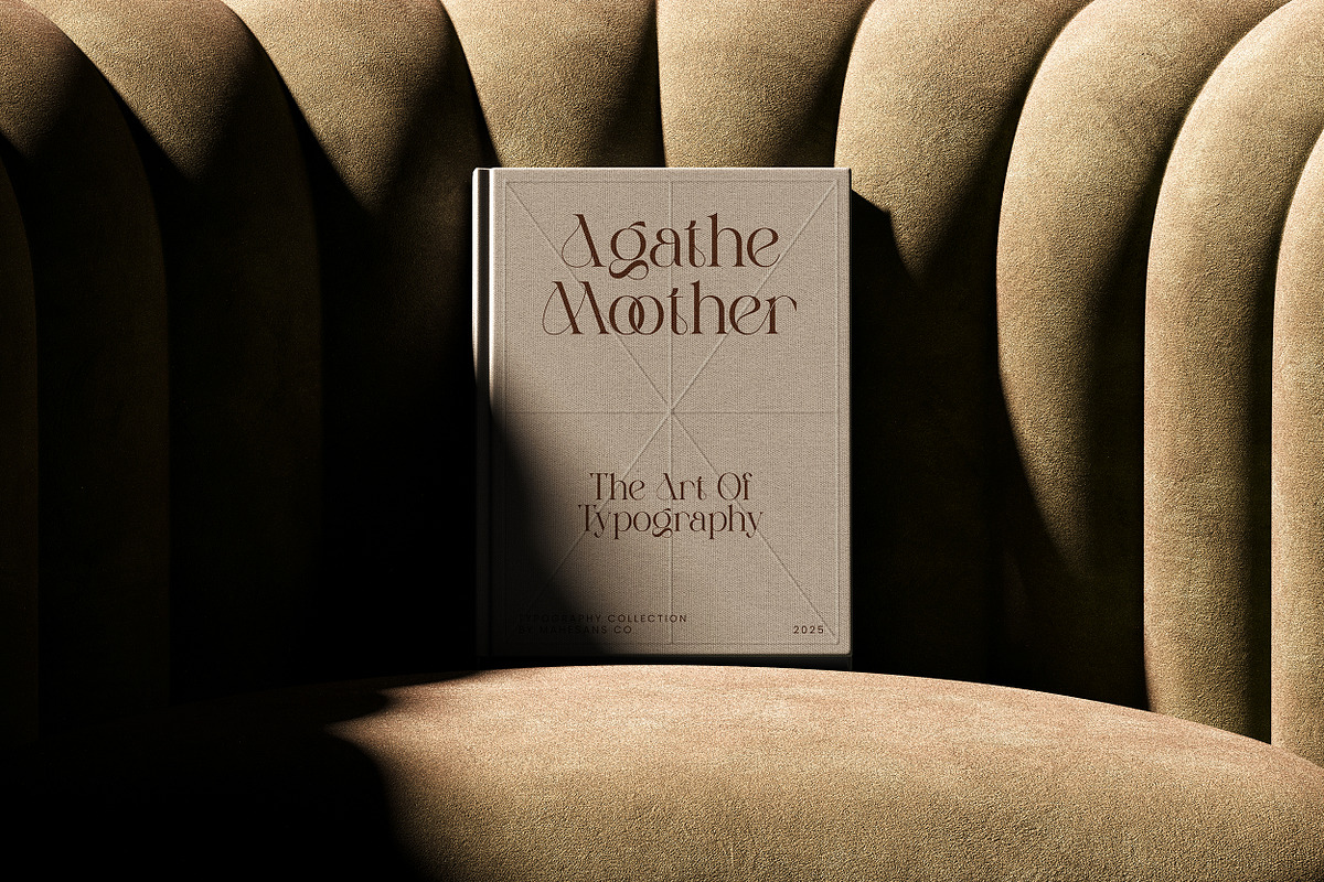 Agathe | Luxury Serif Font, a Serif Font by Mahesans Co (Photo 3 of 10)