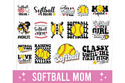 Softball Mom SVG PNG Bundle Shirts, an Object Graphic by EllaMaiyaali (Thumbnail 1 of 6)