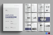 Employee Handbook Template, a Brochure Template by E-Type (Thumbnail 1 of 10)
