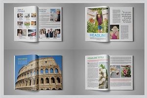 Magazine Template Vol. 01